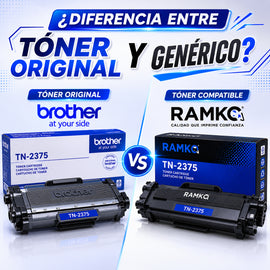 DIFERENCIA ENTRE TONER GENERICOS Y ORIGINAL?