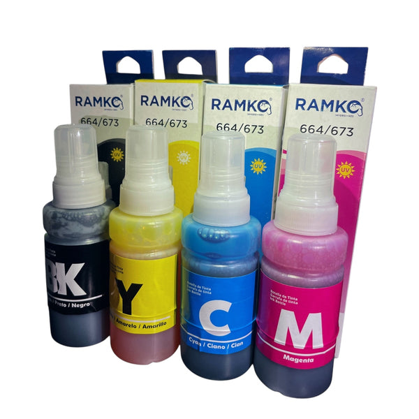 TINTA RAMKO COMPATIBLE CON 664/673
