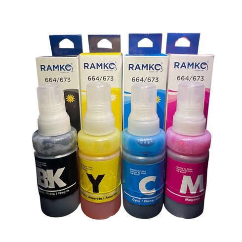 TINTA RAMKO COMPATIBLE CON 664/673