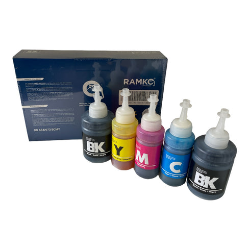 PACK TINTA COMPATIBLE PARA 664 x 5 und
