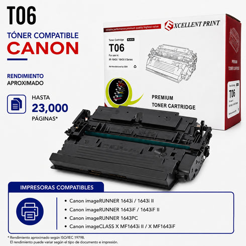 Toner Compatible con Canon T06