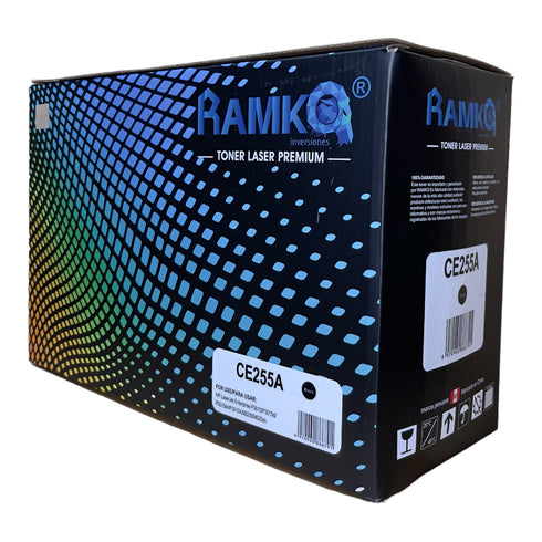 TONER COMPATIBLE RAMKO CE255A