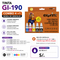 COMBO TINTAS COMPATIBLES CON CANON GI190