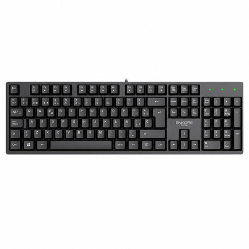 Teclado multimedia K100 USB enkore access