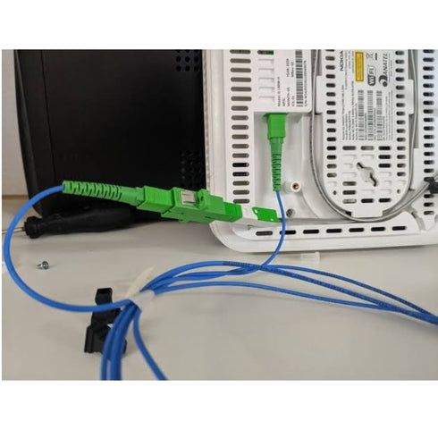 Cable de red Fibra Optica