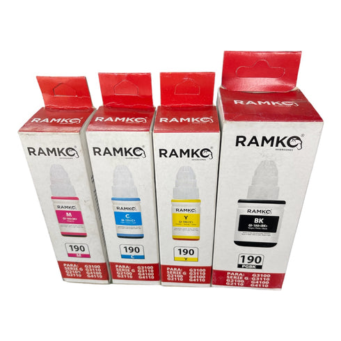 TINTA RAMKO COMPATIBLE CON CANON GI190