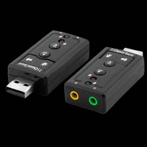 Tarjeta de sonido usb 7.1