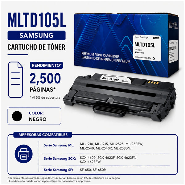 TONER RAMKO COMPATIBLE MLT-D105L