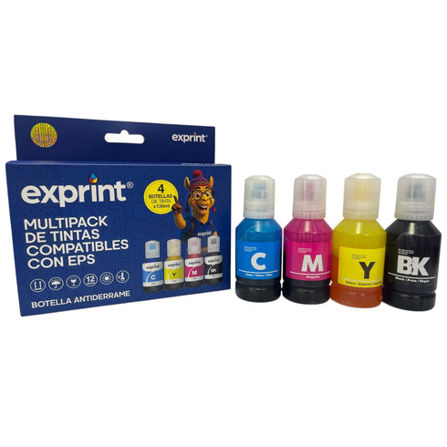 COMBO DE TINTAS COMPATIBLES CON 504/544