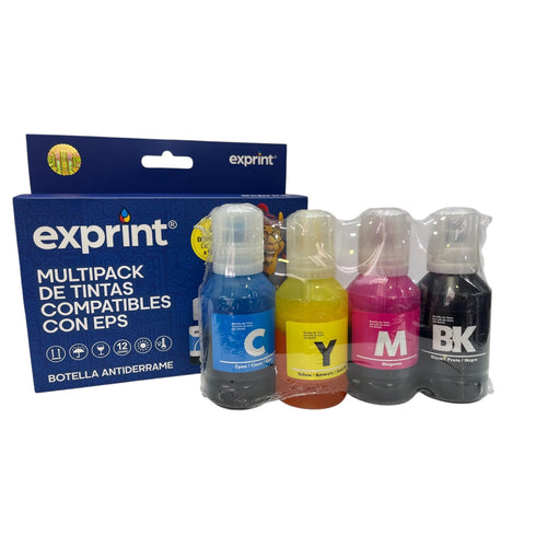 COMBO DE TINTAS COMPATIBLES CON 504/544