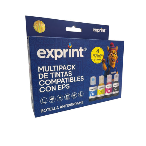 COMBO DE TINTAS COMPATIBLES CON 504/544