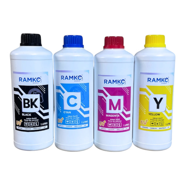 TINTA POR LITRO UNIVERSAL UV PARA SISTEMAS CONTINUOS DE TINTA