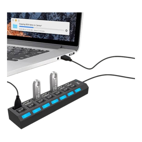 Hub USB 3.0 7 puertos