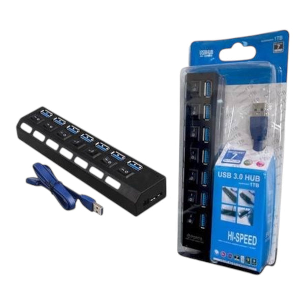 Hub USB 3.0 7 puertos