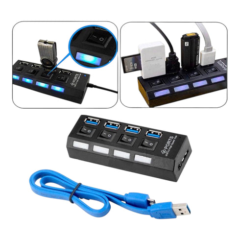 Hub USB 2.0 7 puertos