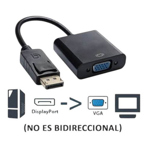 Display Port a VGA