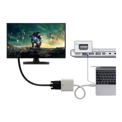 Mini DisplayPort a VGA