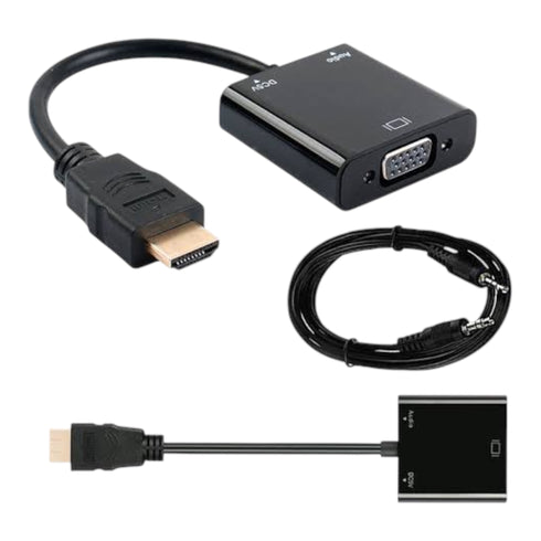 Convertidor Hdmi a Vga con Audio