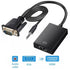 Convertidor Vga A Hdmi con cable Audio/Video HD