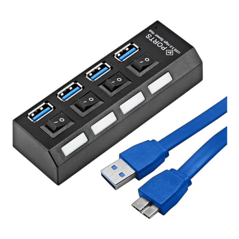 Hub USB 3.0 4 puertos