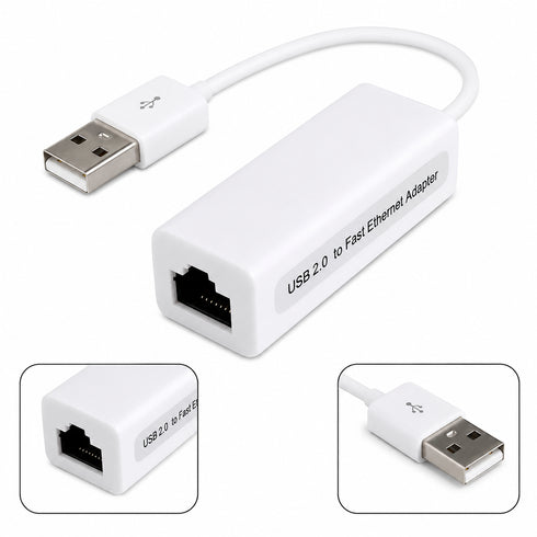 Adaptador Usb Lan 2.0 Ethernet Rj45