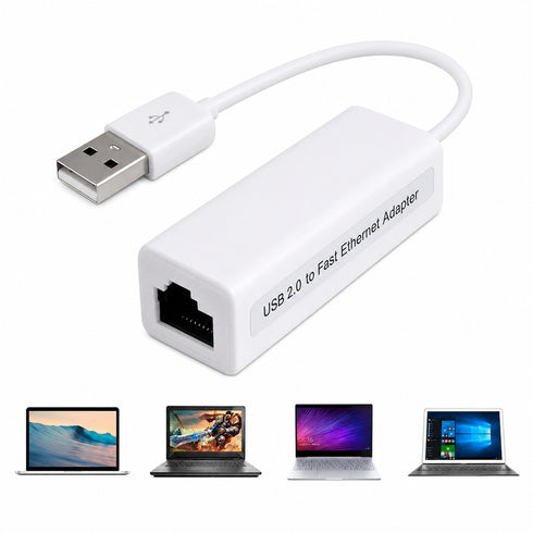 Adaptador Usb Lan 2.0 Ethernet Rj45