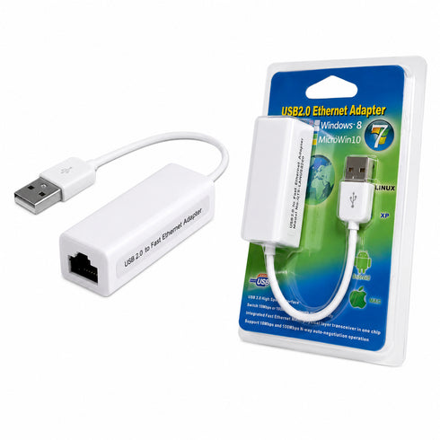 Adaptador Usb Lan 2.0 Ethernet Rj45