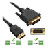 Cable HDMI a DVI 1.80 metros
