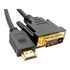 Cable HDMI a DVI 1.80 metros