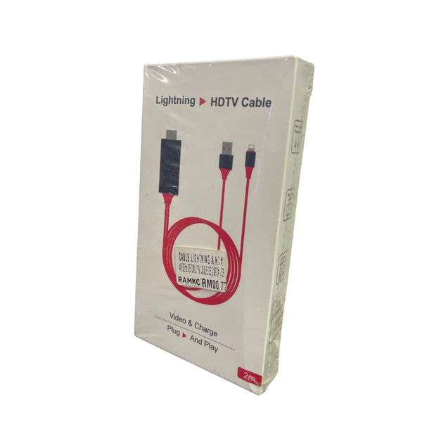 Cable Lightning A Hdmi de 2 metros