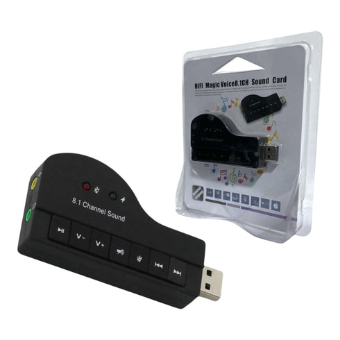 Tarjeta de sonido usb 8.1