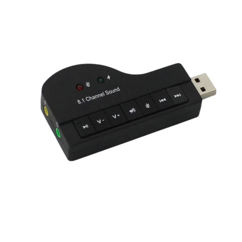 Tarjeta de sonido usb 8.1