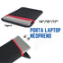 Funda protector para laptop reversible negro