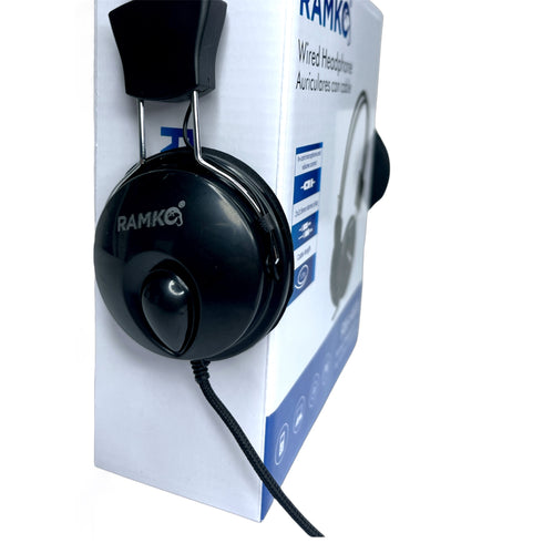 Audífonos Vincha Con Micrófono Control Volumen Ramko RM-H808