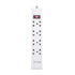 supresor de picos 8 tomas cable 18AWG POWER LITE cable de 3m.