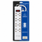 supresor de picos 8 tomas cable 18AWG POWER LITE cable de 3m.