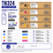 Tóner Compatible Konica Minolta TN324 – Negro y Colores