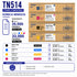 Tóner Compatible Konica Minolta TN514 – Negro y Colores