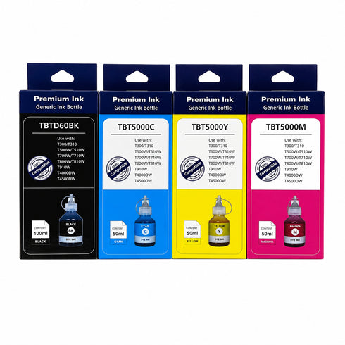 TINTAS COMPATIBLES PARA BROTHER BTD5001/60