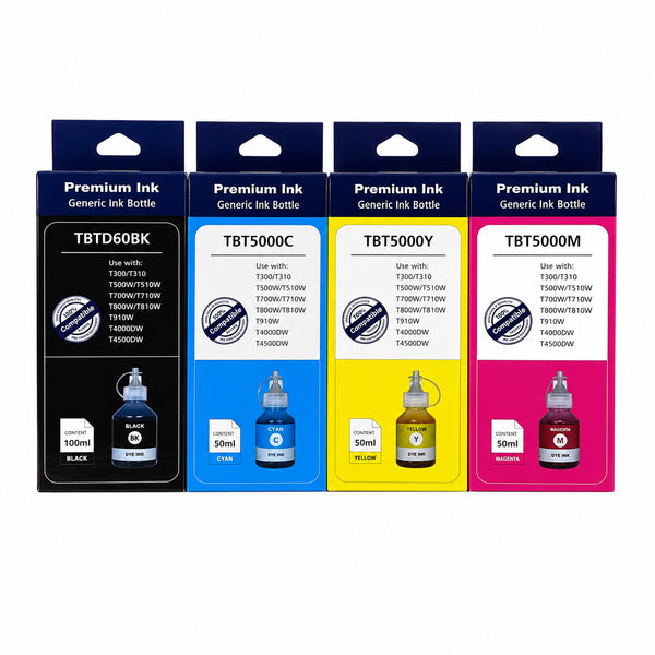 TINTAS COMPATIBLES PARA BROTHER BTD5001/60