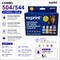 COMBO DE TINTAS COMPATIBLES CON 504/544