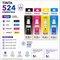 TINTA COMPATIBLE CON EPSON 524